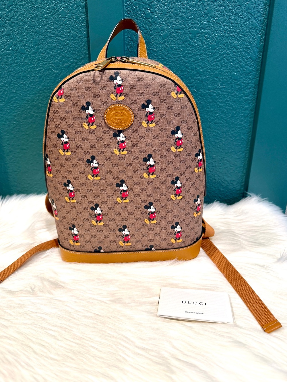 Gucci X Disney Mickey Mouse Backpack